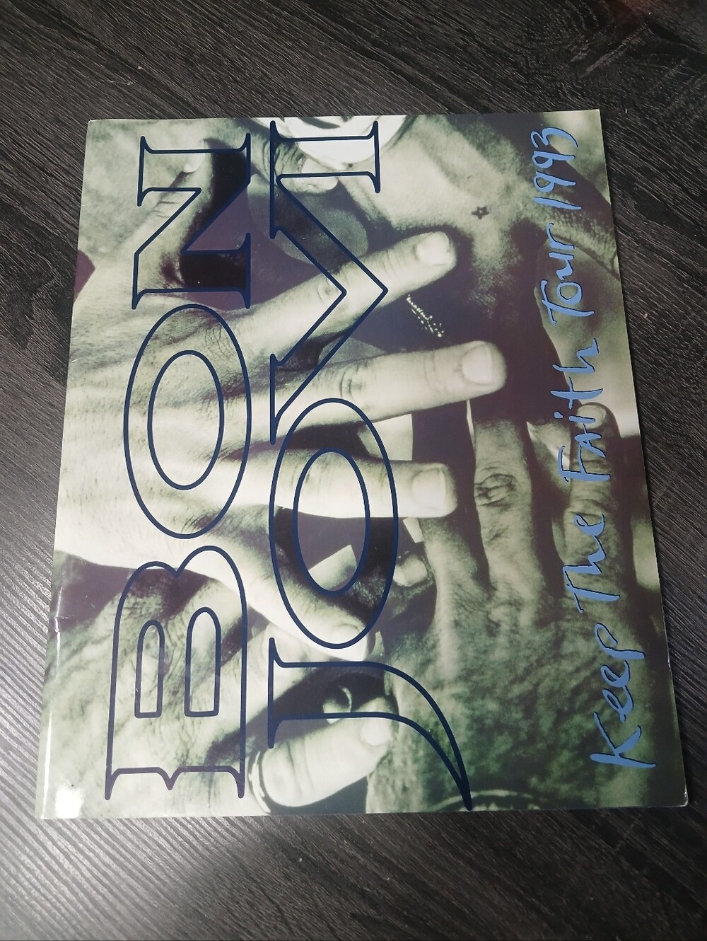 Vtg Bon Jovi Keep The Faith 1993 Tour Book Concert Program Rock Collectible - Picture 2 of 8